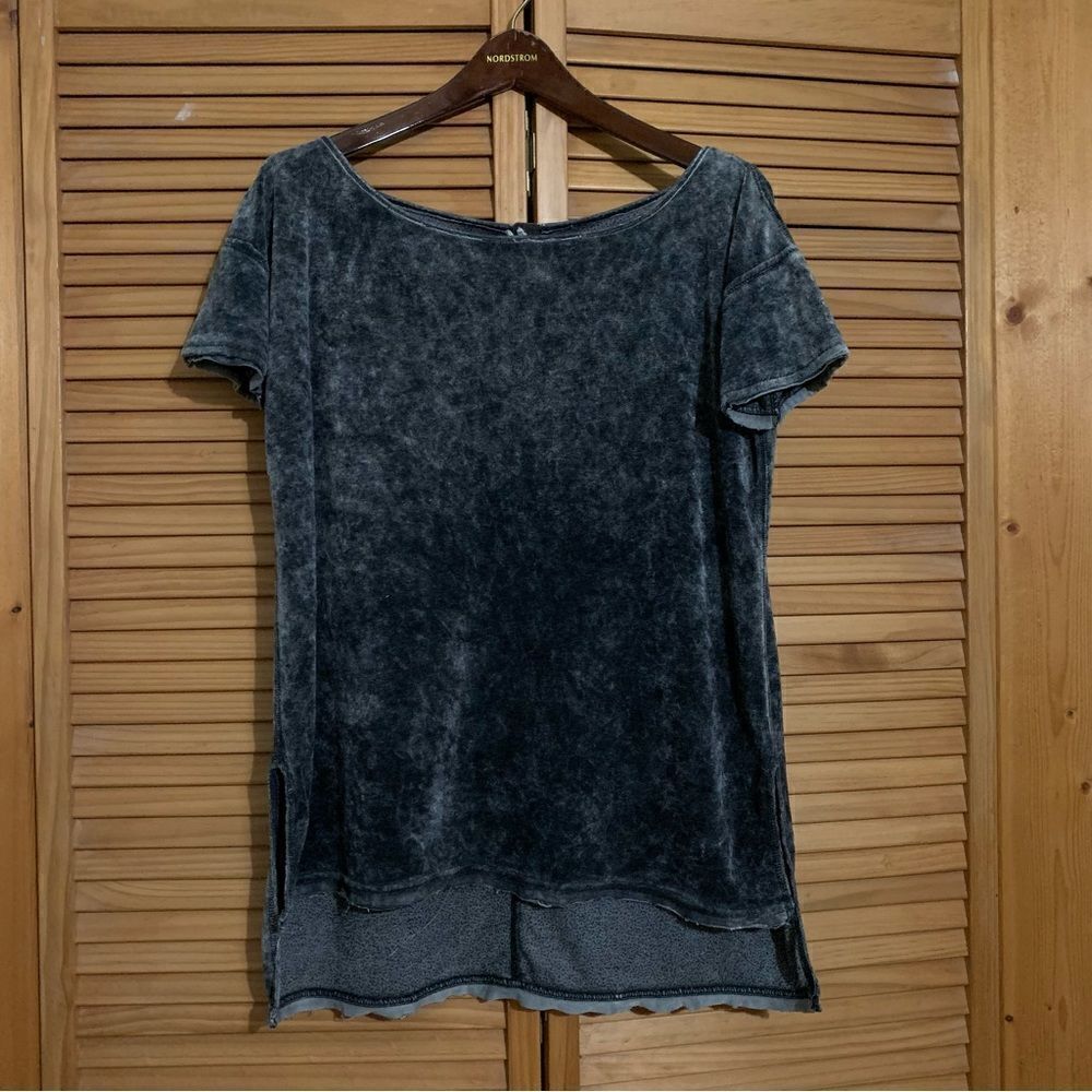 We The Free Velvet Short Sleeve Small